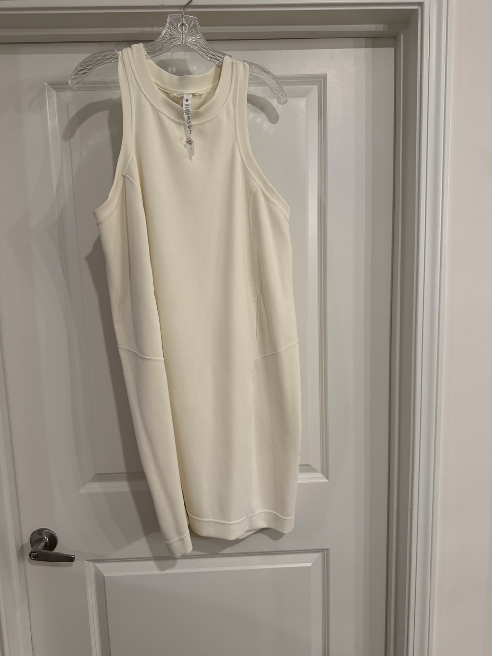 lululemon athletica Cream Sleeveless Mini Dress